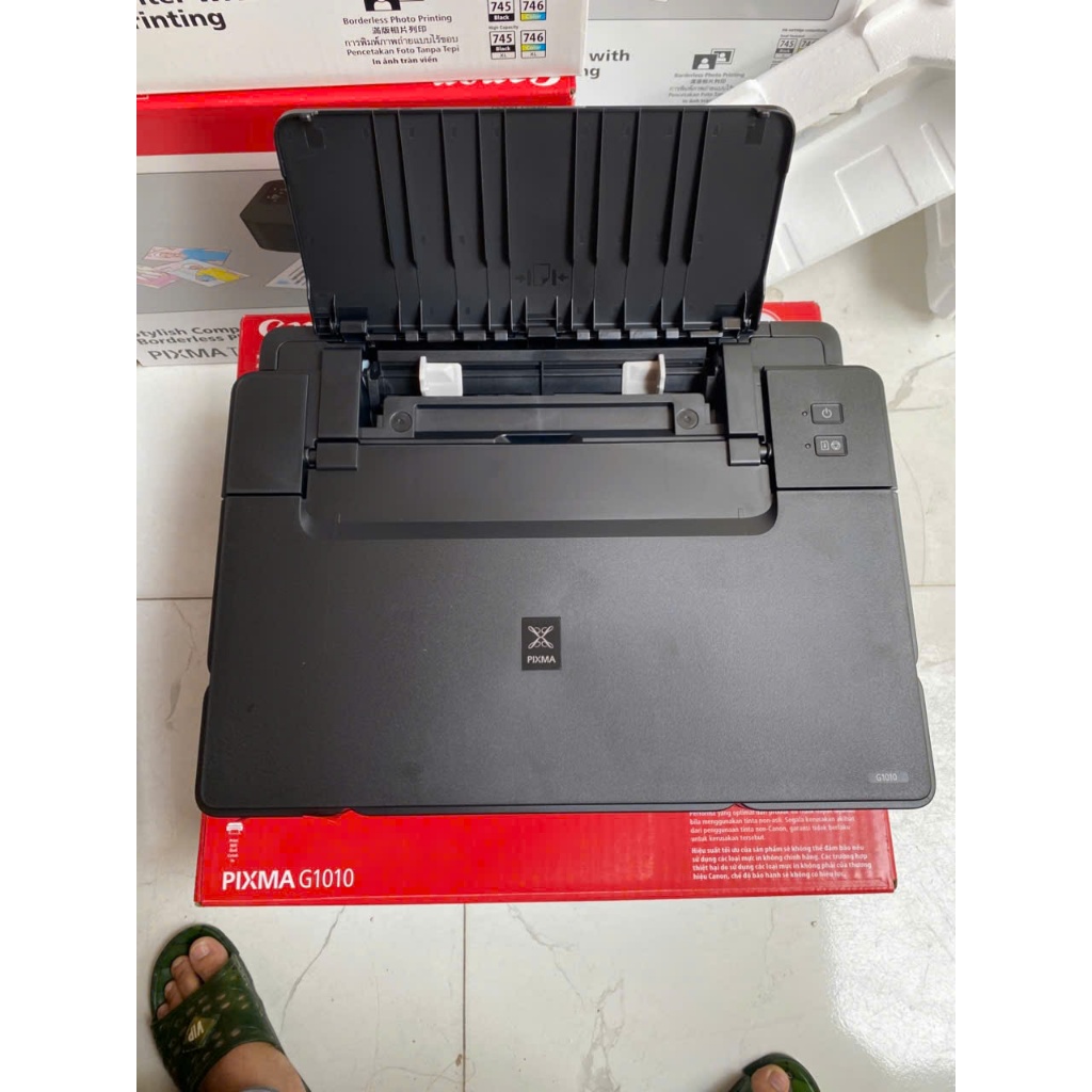 Máy in Màu Canon G1010 Bảo Hành 12 tháng - Không Mực
