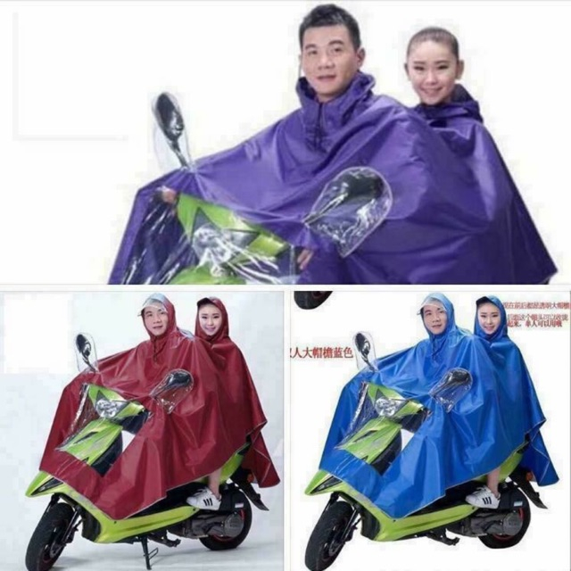 ÁO MƯA PHẢN QUANG  2 ĐẦU