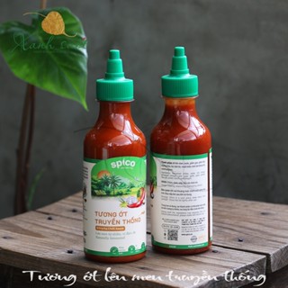[Spico] Tương Ớt Truyền Thống- U Lên Men, Cay Thơm, Không Chất Điều Vị, An Toàn- Sriracha Chilli Sauce [Xanh Suốt]