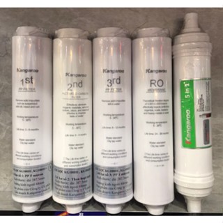 Lõi Lọc Đúc Kangaroo - Dùng cho máy để bàn ion kiềm: KG100HU, Kg100HU+