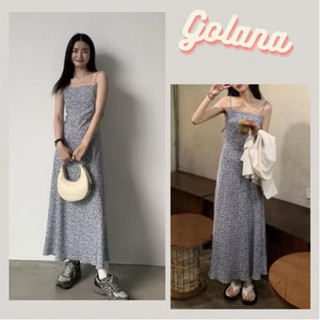 Váy Hai Dây Hoa Nhí Dáng Suông Dài Siêu Cá Tính ( Có big size) HN01