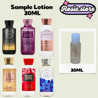   Sample 30ML  Sữa Dưỡng Thể Lưu Hương Nước Hoa Body Lotion Bath & Body Work 