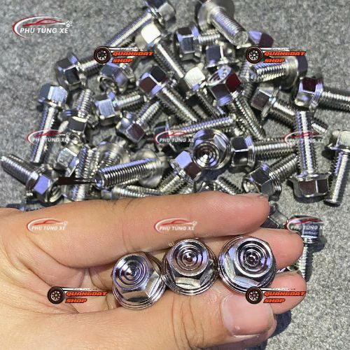 Ốc Salaya Inox 304 10Li23 (Thái) Gắn Pat Heo Dầu Trước Sirius, Ex 2010, Ex 135, Ex 150 ( Giá 1 Ốc)