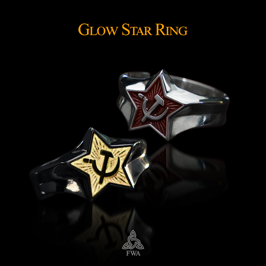 Nhẫn bạc nam nữ FWA Glow Star - Originals