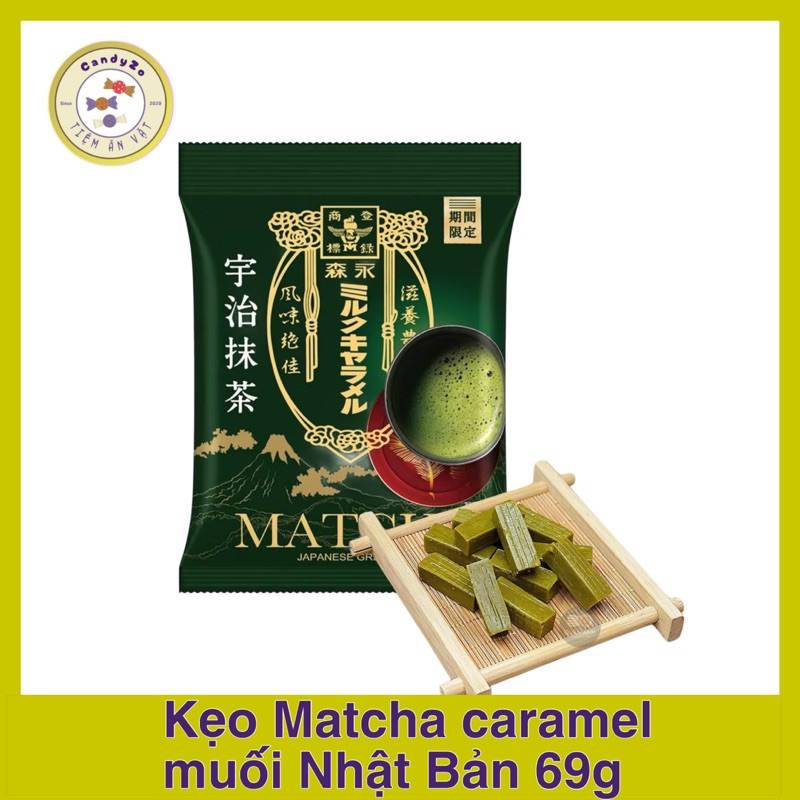 [Candy] Kẹo Matcha caramel Morinaga Nhật Bản