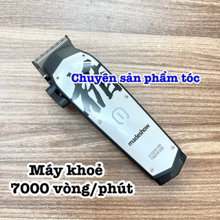 ✅Madeshow Tông Đơ Cắt Tóc Cao Cấp M10+ - Pin 2600mAh, Lưỡi Titanium Siêu Mỏng, Thân Thép Cao Cấp, Kích Thước 16.6x4x3cm