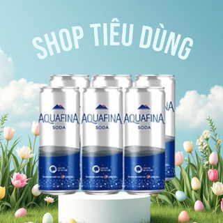 Nước Uống Có Gas Aquafina Soda Lốc 6 Lon X 320ml 