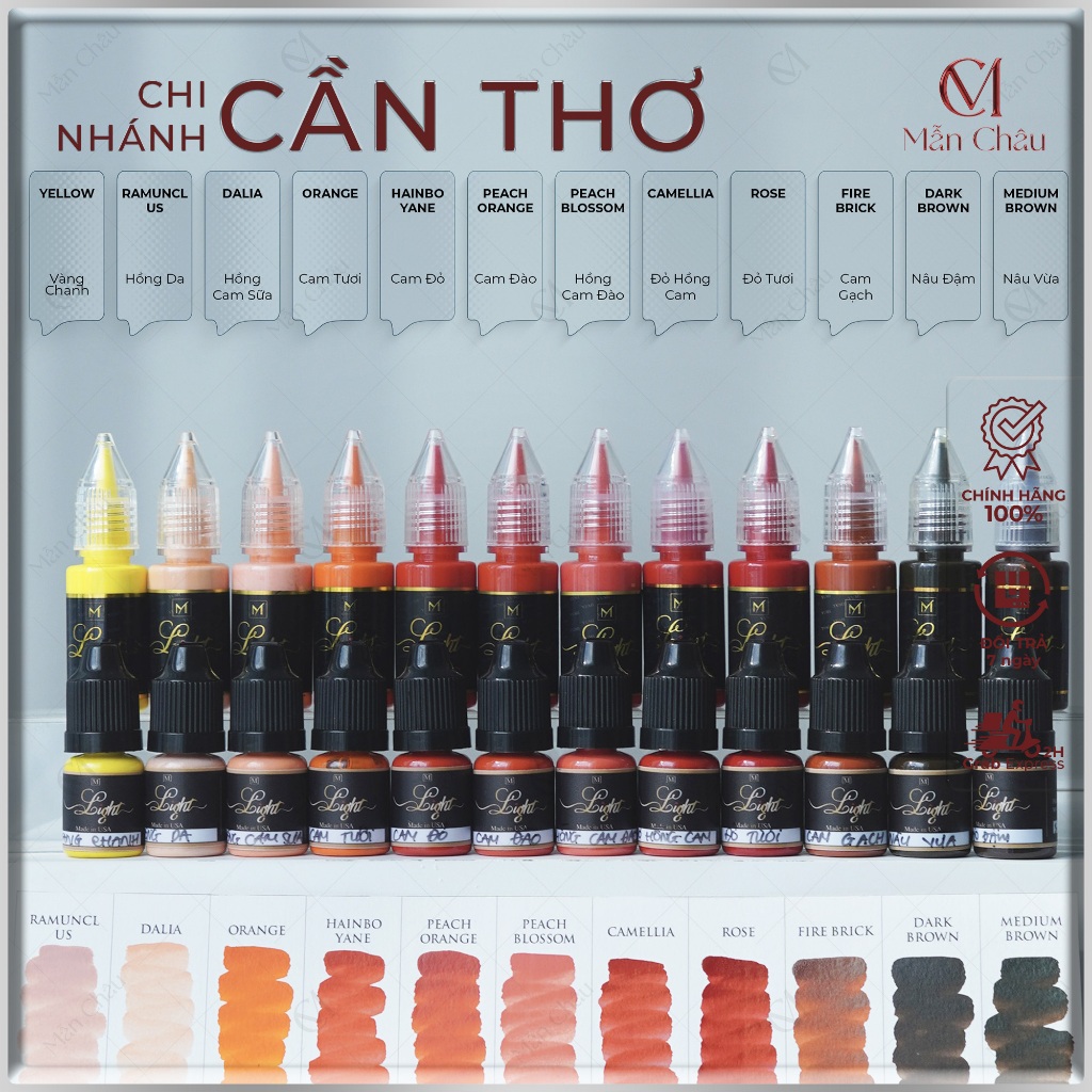 [CHÍNH HÃNG] Mực Light mini 3,3ml/ Fullsize 10ml