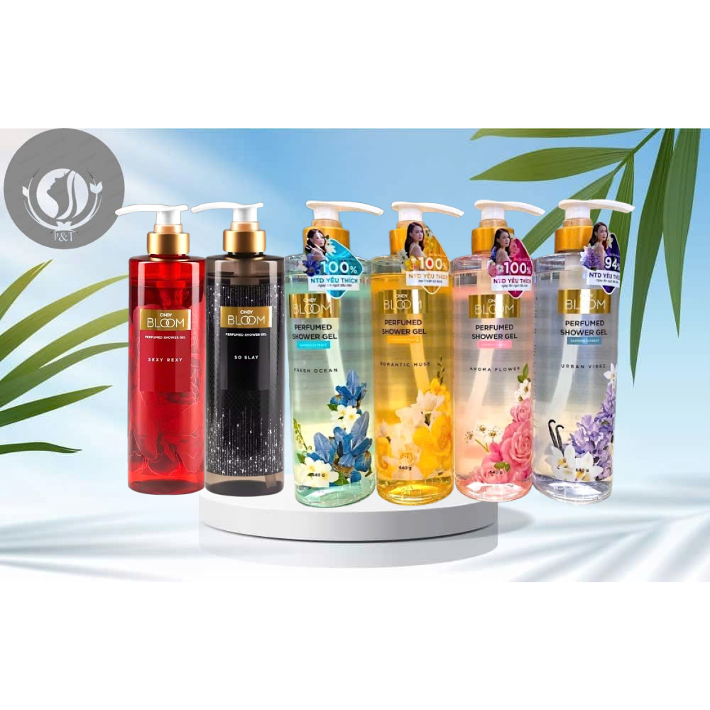 Sữa Tắm Hương Nước Hoa Cindy Bloom Perfumed Shower Gel 640g