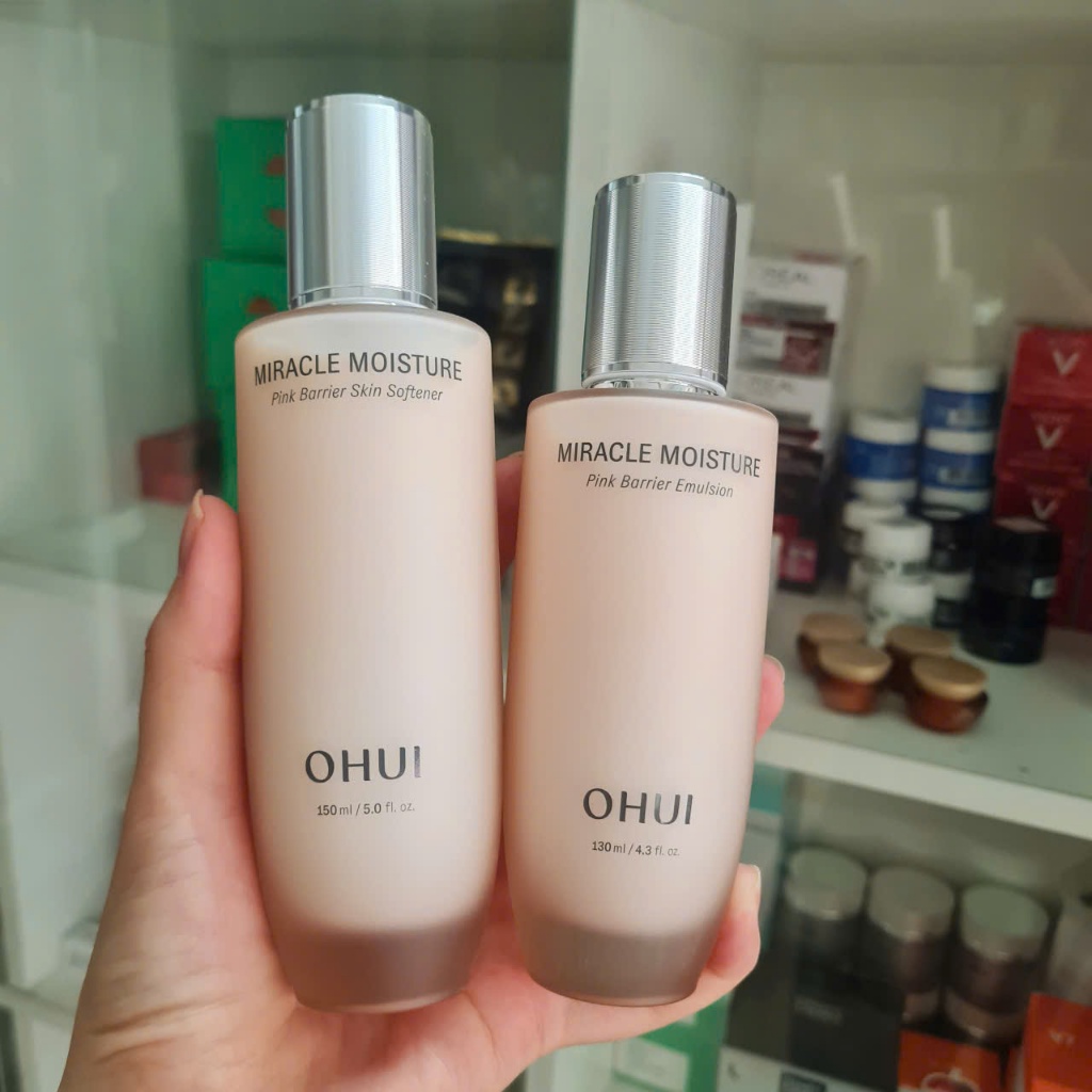 (Date 2027) Nước hoa hồng Ohui hồng, sữa dưỡng ohui hồng cấp ẩm căng bóng tách set không hộp