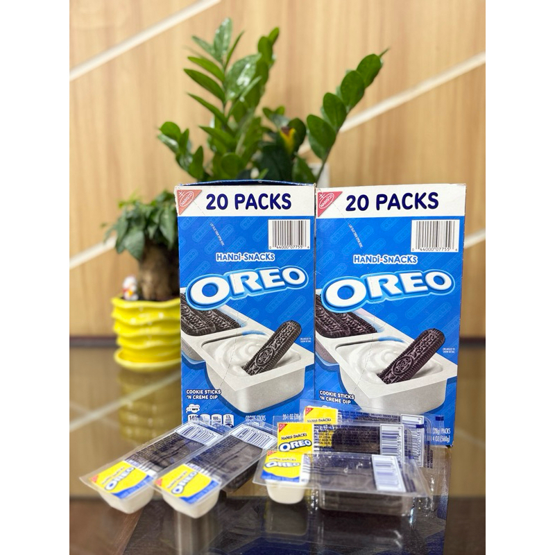 [HÀNG MỸ XT] Bánh quy chấm kem sữa OREO dạng vỉ 28gram.