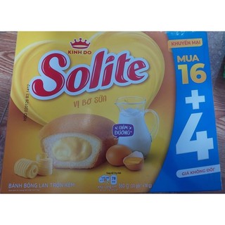   Giá Rẻ  Bánh Solite Hộp Vị Bơ KM 4 Bánh Dứa _288gr 