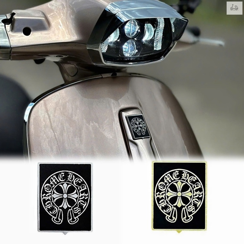 Logo Cho Vespa Chrome Heart Quý Tộc