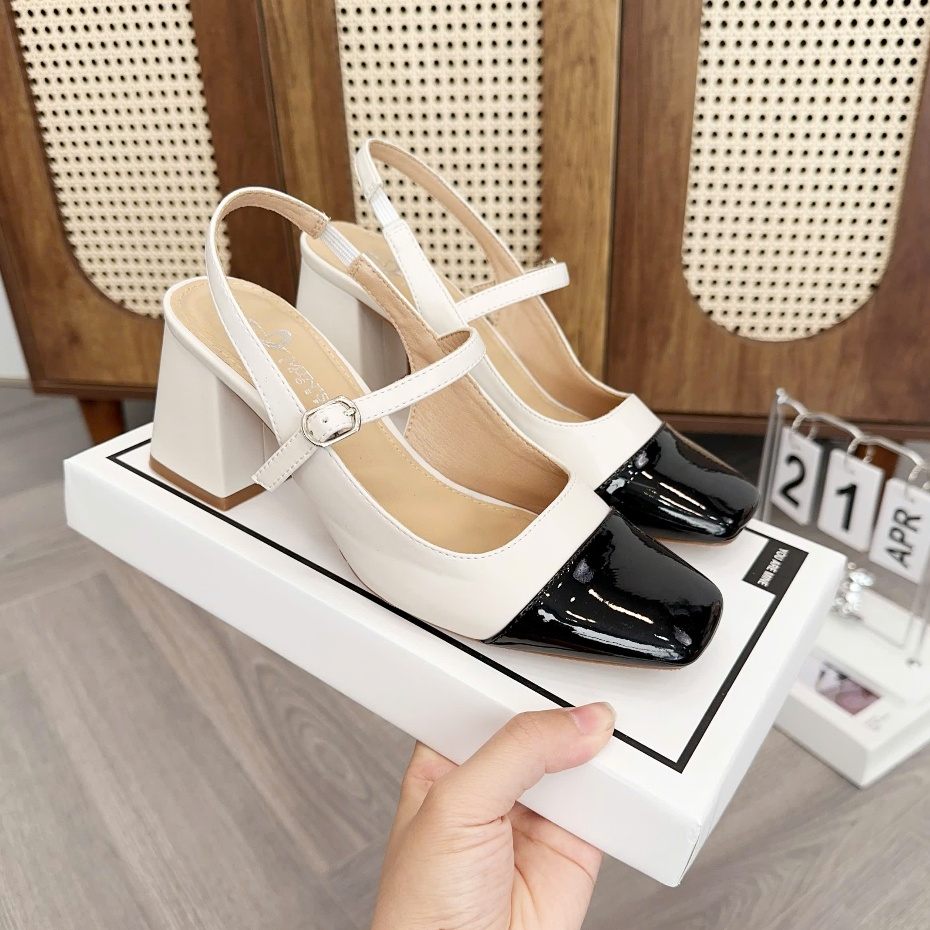 Min's Shoes - Dép Sandal Quai Da Mềm Cao Cấp S667 Dáng 7p