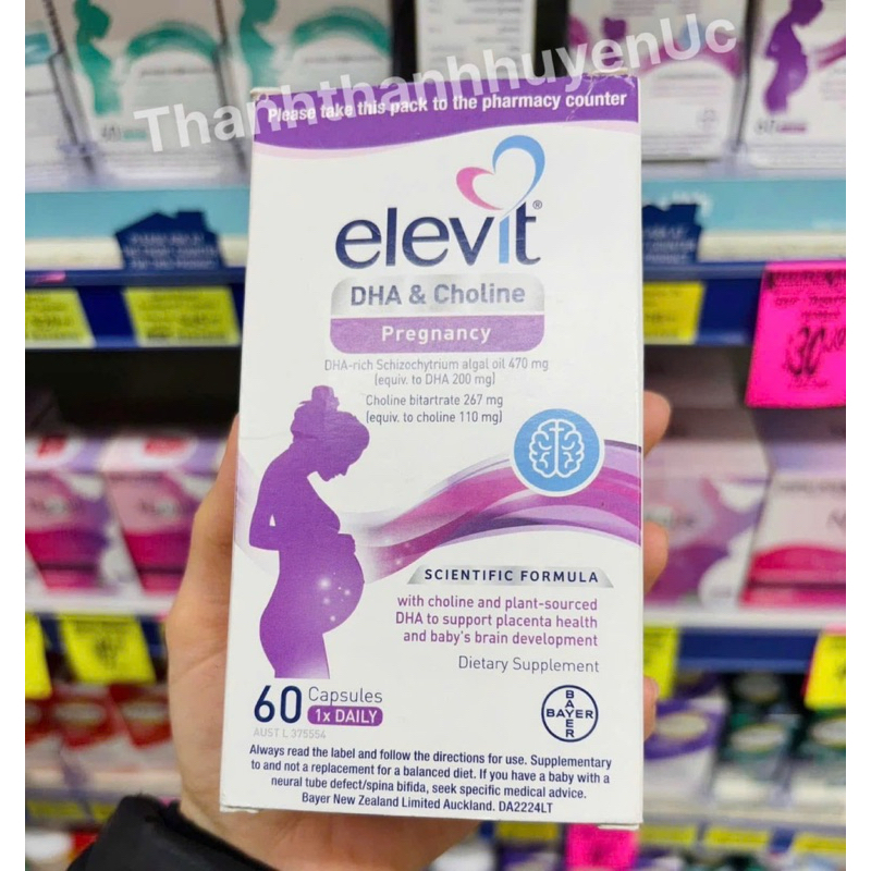 Viên uống Elevit DHA For Pregnancy & Breastfeeding
