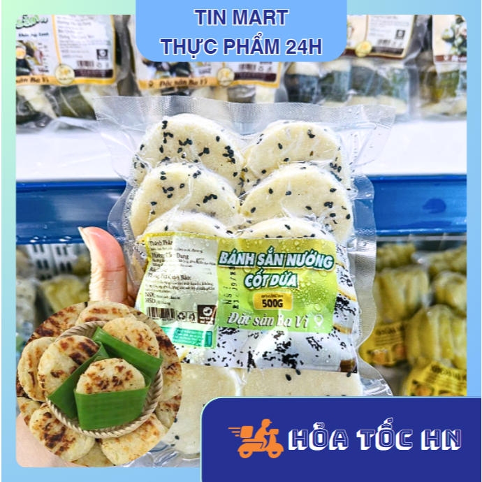 Bánh sắn nướng cốt dừa 10c