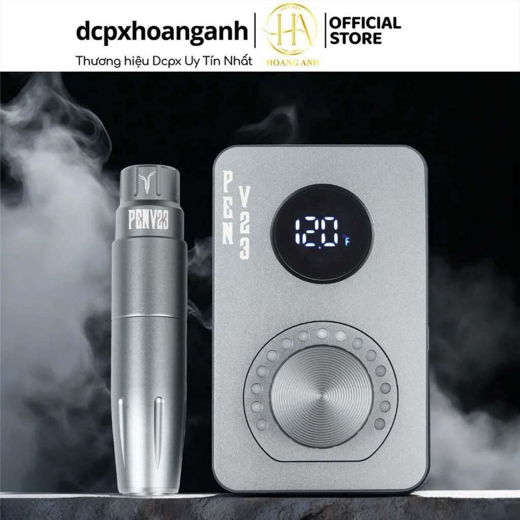Máy Pen V23 Chính Hãng, Máy Pen Tích Hợp 3 Tính Năng PMU, SMP và Tattoo