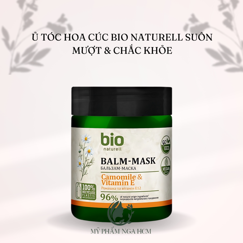 Kem ủ tóc xả tóc Bio Naturell mềm mượt chắc khoẻ tóc