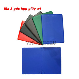  BÌA DA A4 CAO CẤP KẸP HỒ SƠ TÀI LIỆU  BẰNG ĐẠI HỌC BÌA 8 GÓC 