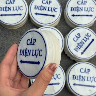 combo 50 con mốc sứ báo cáp điện lực