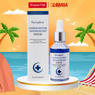 Serum Pharmaform Copper Peptide Advanced EGF - Tinh Chất Đồng Peptide Phục Hồi Da 30ml