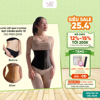 Đai Nịt Bụng Chuẩn Quốc Tế VIETCORSET Slim 301 -  Latex Corset Chuẩn 13 Xương Giảm Eo & Mỡ Bụng Cho Người Trên 1m65