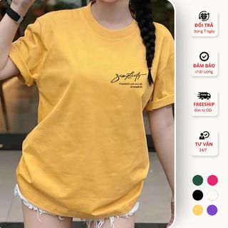   SALE 50%  Áo Thun Nữ Chữ Simplicity Form Chuẩn Kenzia Lady Form Basic Trẻ Trung - KA5240 