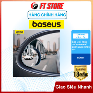  Gương cầu lồi ô tô Baseus Full View Blind Spot Rearview Mirrors mở rộng góc nhìn chống điểm mù cho xe hơi 