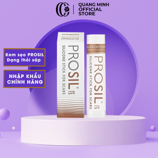  Kem sẹo ProSil 100% Silicon Gel 4,25g USA SPF15+ Giảm thâm sẹo Biodermis Dạng Thỏi Tiện Lợi 