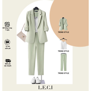  Bộ Vest Áo Tay Lửng  Quần Dài Ống Đứng Mang Tới Vẻ Đẹp Sang Trọng Trang Nhã Đầy Ấn Tượng PG020 