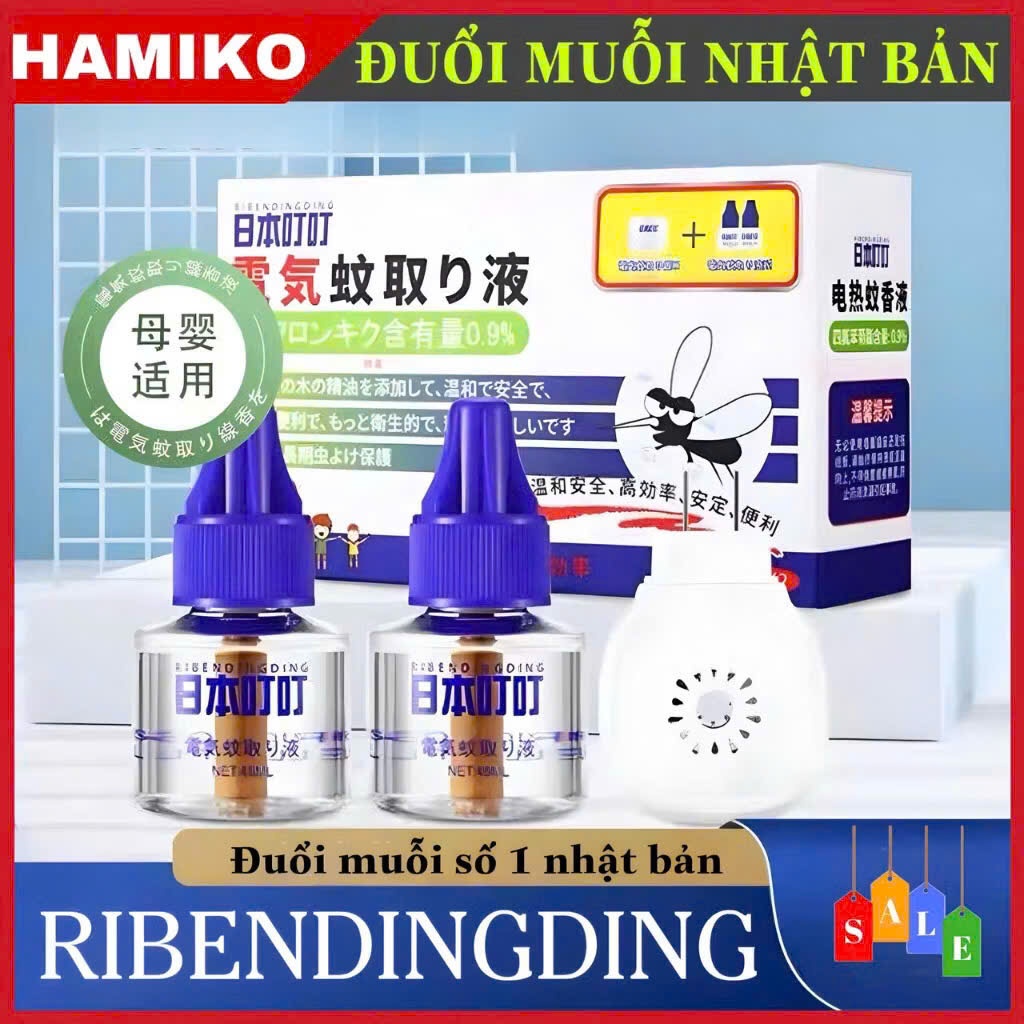 TINH DẦU ĐUỔI MUỖI NHẬT BẢN, AN TOÀN CHO BÀ BẦU VÀ TRẺ NHỎ, TINH DẦU CHIẾT XUẤT TỰ NHIÊN RIBENDINGDING