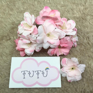 [THANH LÝ] Hoa lụa cherry bông 5-6cm