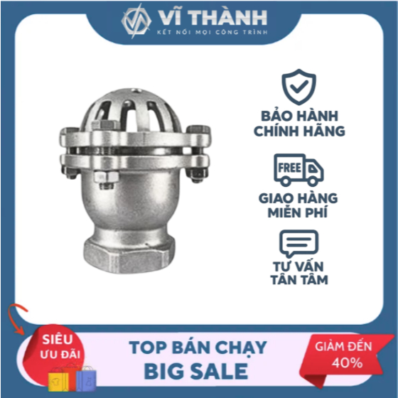 Rọ ren inox 304 DN25 - DN50