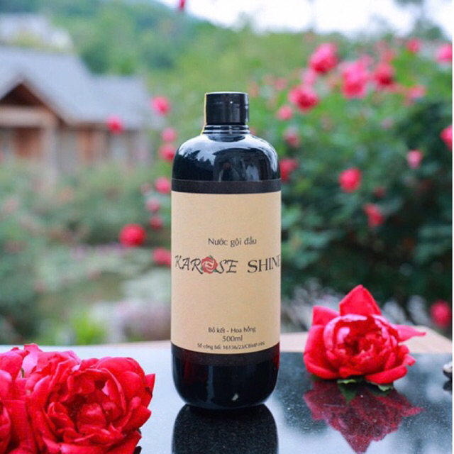 [Kèm quà tặng] Nước gội đầu hữu cơ Karose Shine 500ml