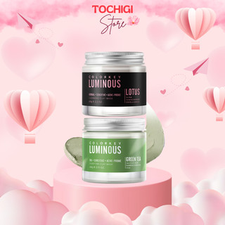  Mặt Nạ đất sét bùn khoáng Colorkey Luminous Green Tea Purifying Cleansing Clay 60g 