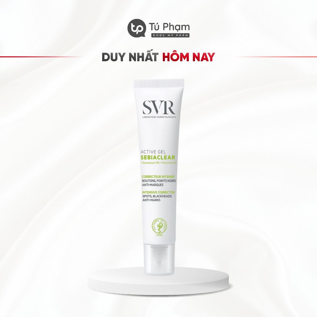 Gel Giảm Mụn SVR Sebiaclear Active Gel 40ml