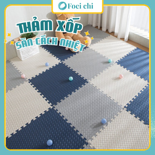 Thảm xốp EVA ghép sàn 30cmx30cm, tấm trải sàn bằng xốp an toàn cho bé, thảm trải sàn nhà NAGO.