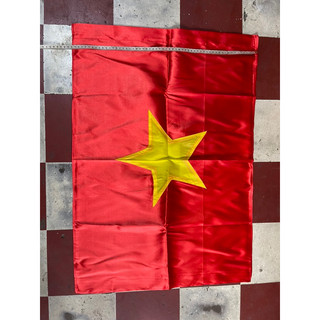 Cờ Đỏ Sao Vàng 60*80 Vải Xoa Thường