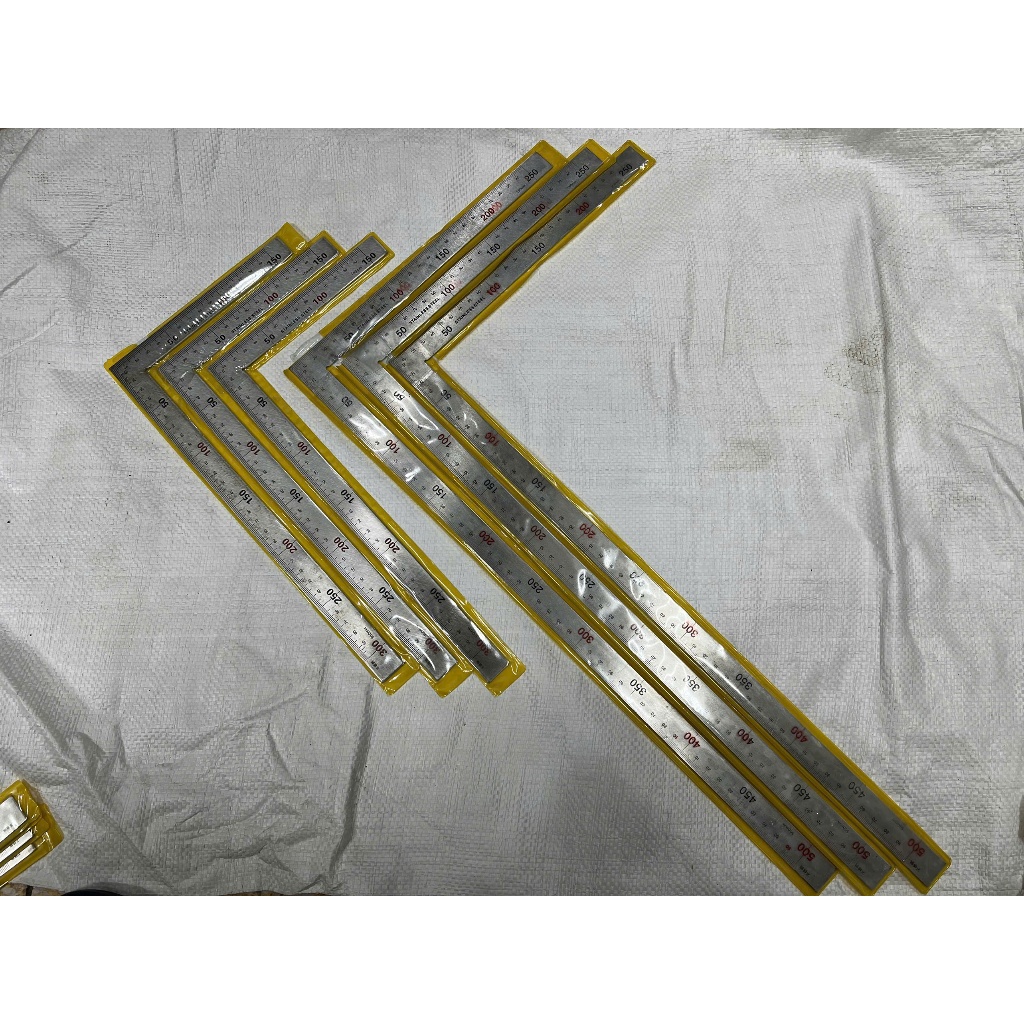 Thước ke góc vuông đo góc 30cm 50cm thước eke đa năng 90 độ