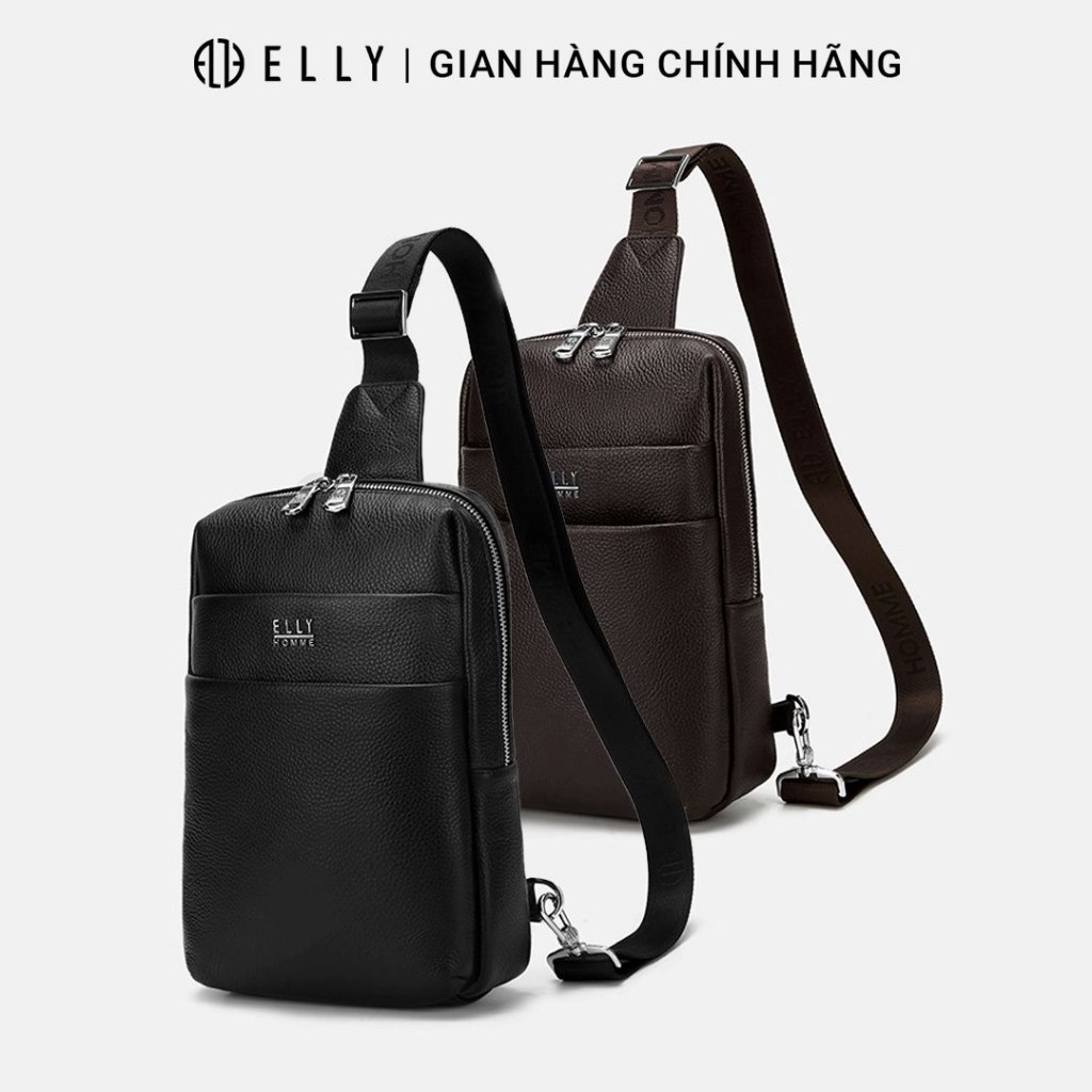 [ELLY] Túi xách nam cao cấp da thật ELLY HOMME – ETM26