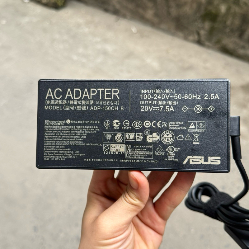 Sạc pin laptop ASUS TUF F15 FX506 F17 FX706 20V 7.5A zin bóc máy Asus