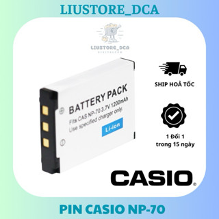 Pin Máy Ảnh Casio NP-70 3.7V 1200mAh – Dùng Cho Exilim EX-Z150 EX-Z250 EX-Z300 