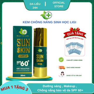 ✅ DR LIGI- KEM CHỐNG NẮNG SINH HỌC dưỡng sáng che khuyết điểm chống nắng 6 in 1
