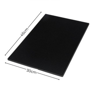  THẢM BAR pha chế THẢM LÓT CAO SU QUẦY BAR - kích thước 30x45 cm 