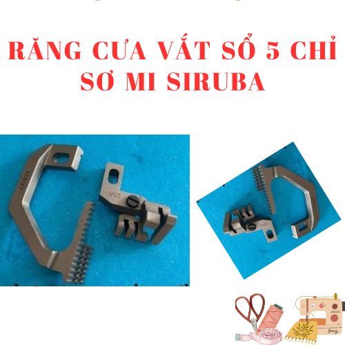 RĂNG CƯA VẮT SỔ 5 CHỈ SƠ MI SIRUBA