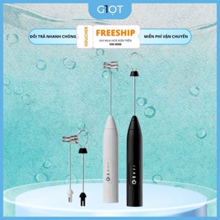 Máy Đánh Trứng, Trộn, Tạo Bọt Cà Phê Mini WHISK Chạy Điện Cầm Tay Tiện Lợi