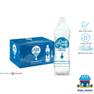NƯỚC KHOÁNG LẠT CÓ GA ĐẢNH THẠNH 430ml (Thùng 24 Chai)