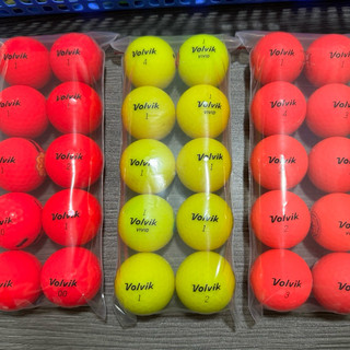  Túi 10 quả bóng Golf Volvik màu độ mới 99% chính hãng không xước 