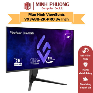 Màn Hình ViewSonic VX3480-2K-PRO 34 Inch – 2K, 165Hz, Chuyên Game, Trải Nghiệm Cực Đỉnh
