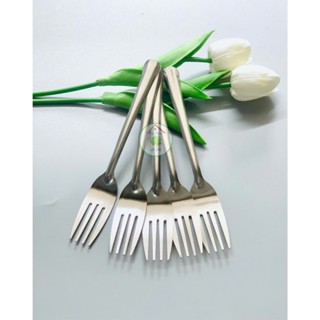  Set 20   50 Nĩa cơm inox  Dài 18cm x Rộng 3cm  